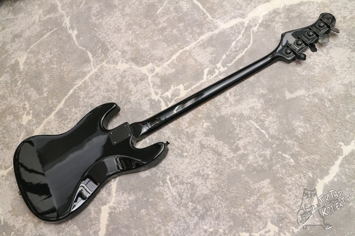 Bacchus HWL-All Black Universe Series Jazz Bass