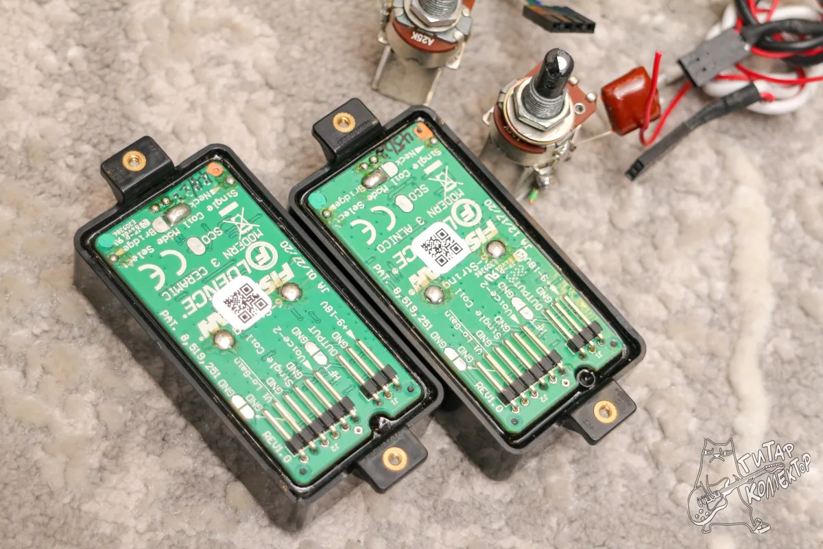 Fishman Fluence Modern 3 Humbucker Set HH +1V 1T
