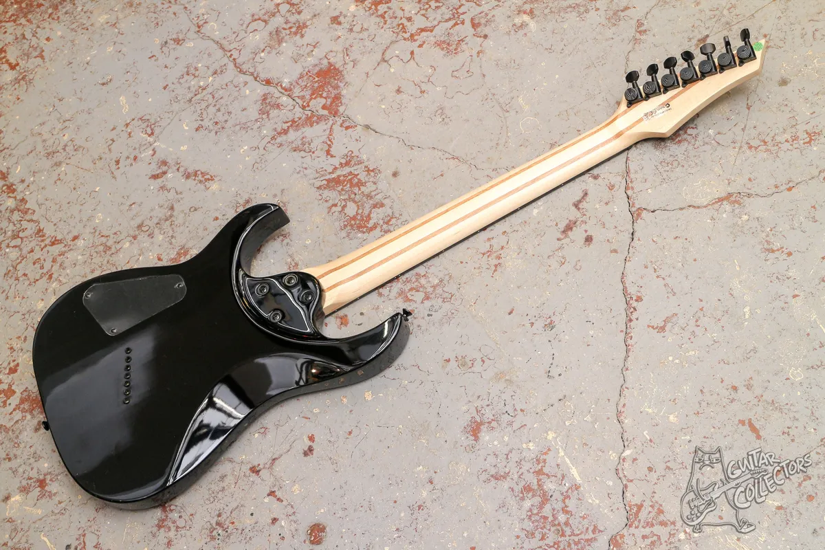 Harley Benton MultiScale-7 DLX Trans Red Burl