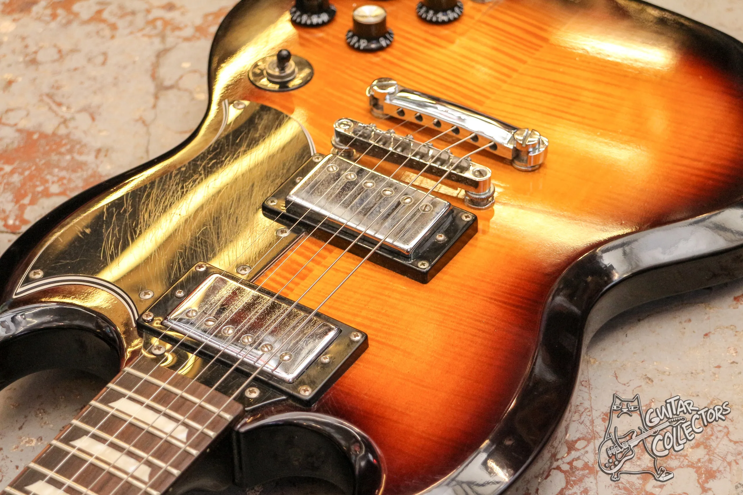 Epiphone SG G-400 Deluxe Flametop