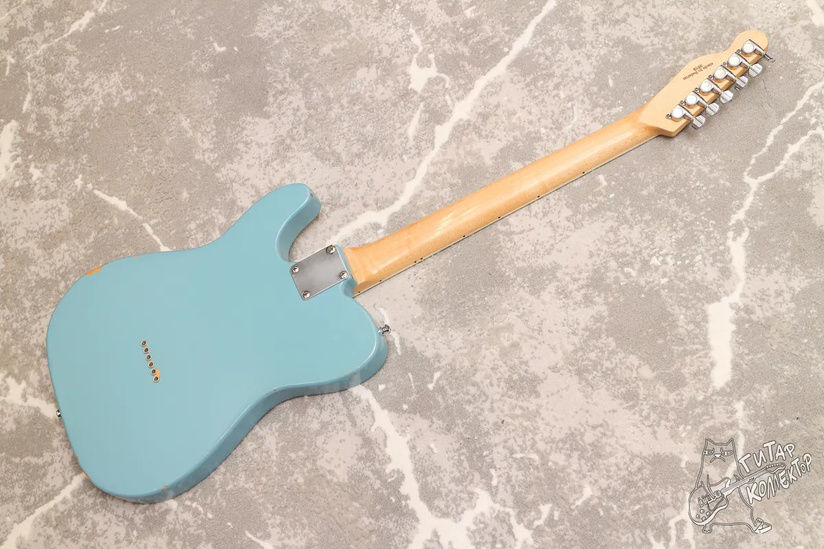 NS Guitars Telecaster Daphne Blue Relic