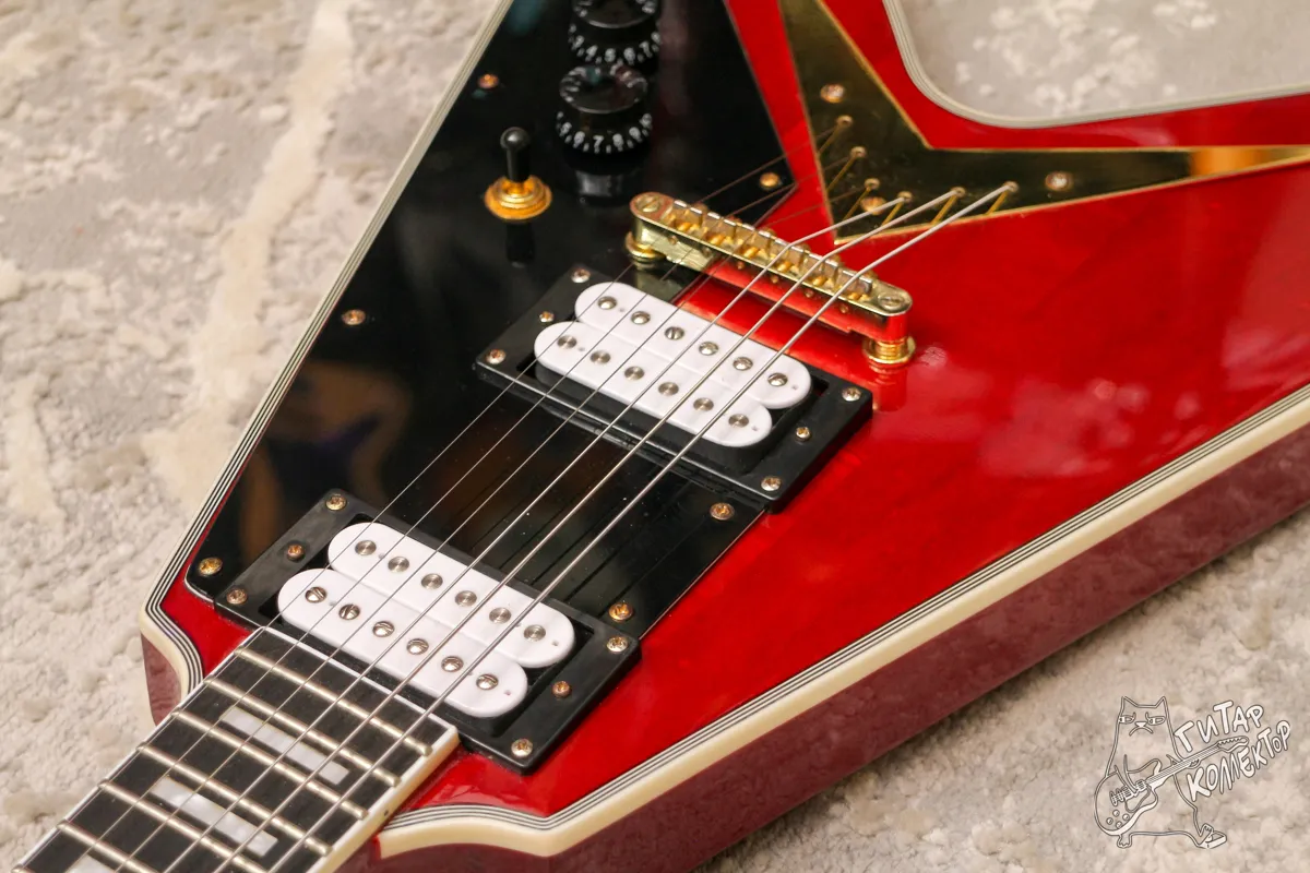 Gibson Flying V Custom Cherry Copy