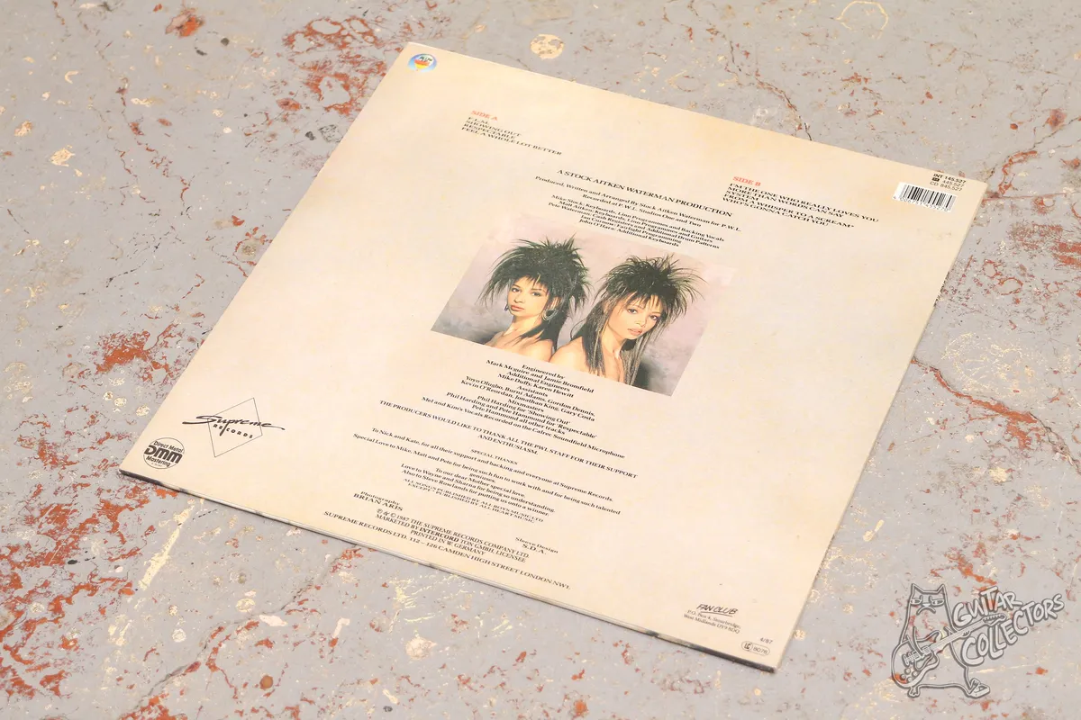Mel & Kim – F.L.M. LP White Germany 1987 NM/NM