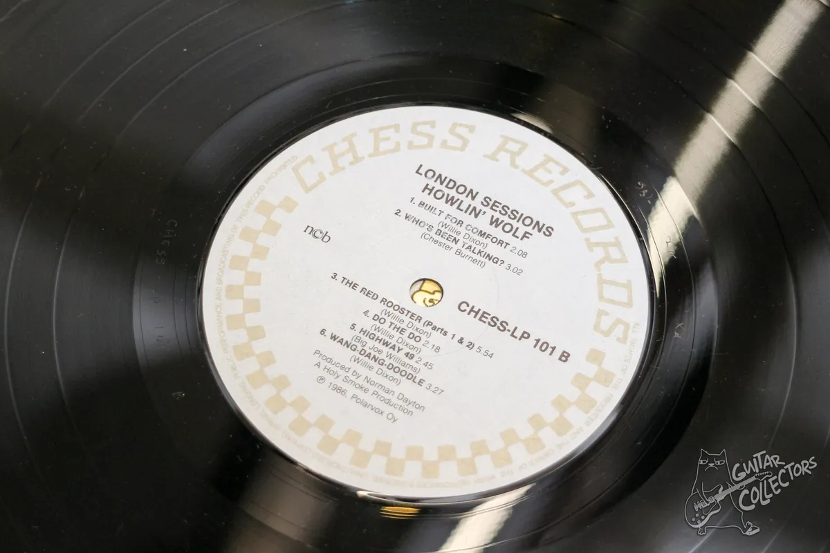 Howlin' Wolf – The London Howlin' Wolf Sessions LP Finland 1986 NM/NM