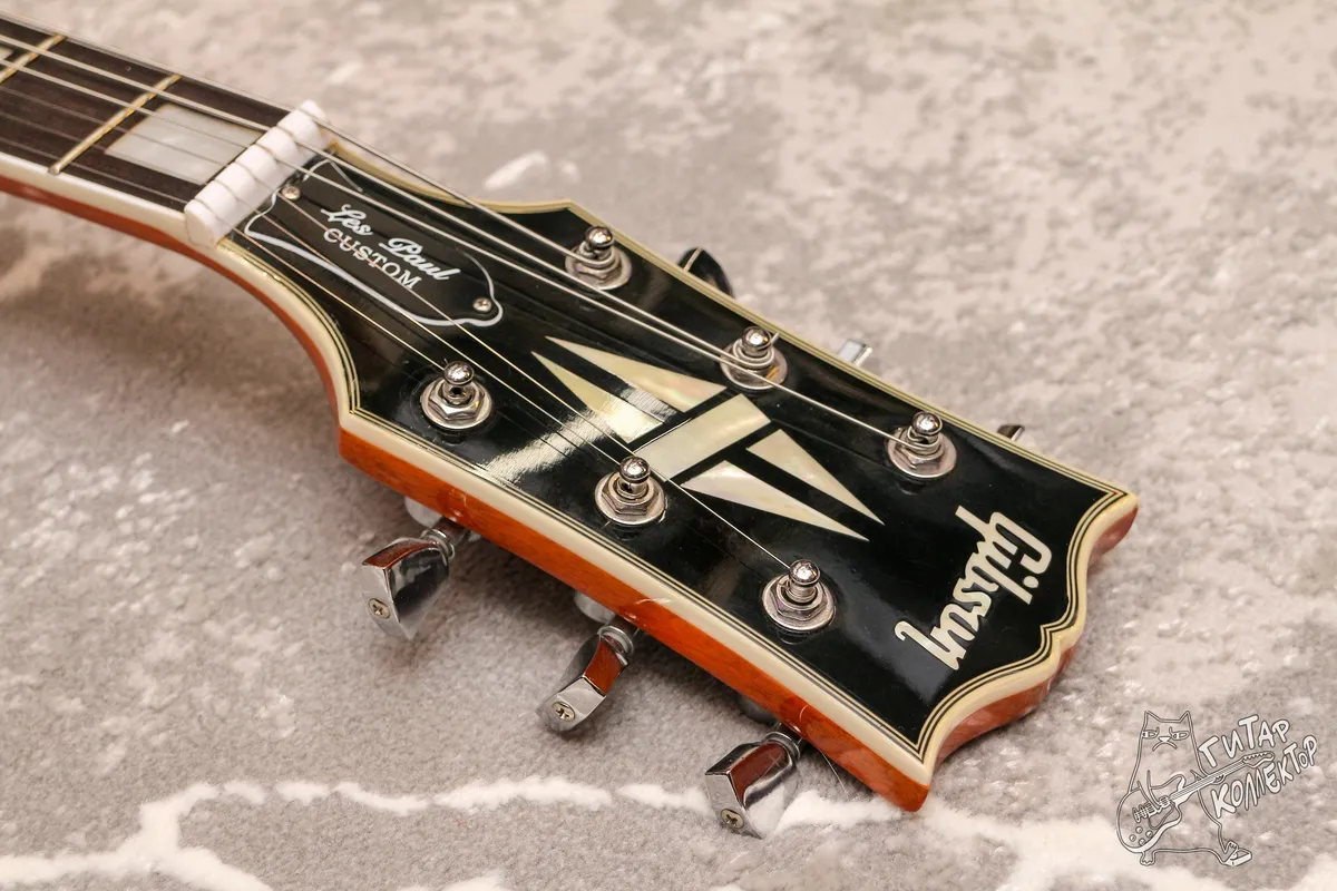 Gibson Les Paul Custom Natural Chrome Copy