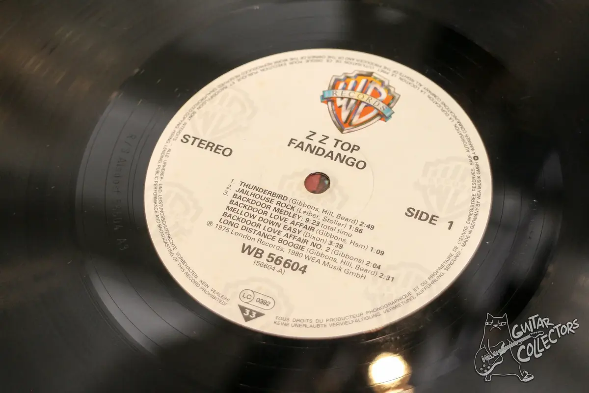 ZZ Top – Fandango! LP Germany 1981 VG/NM