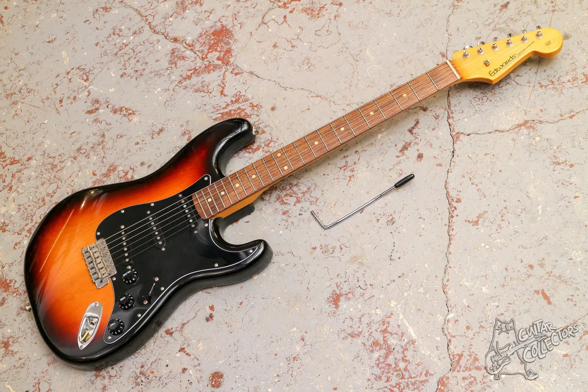 Edwards E-SE-93R LT Stratocaster 3 Tone Sunburst