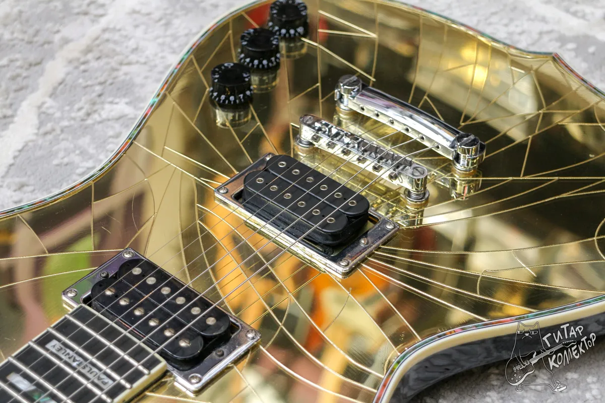 Ibanez Iceman Cracked Mirror Paul Stanley Copy