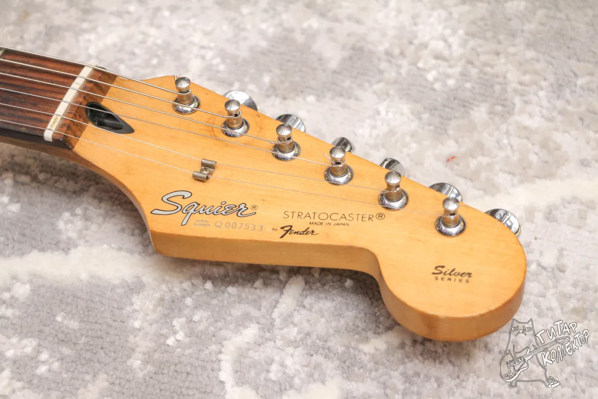 Squier Stratocaster Silver Series Torino Red