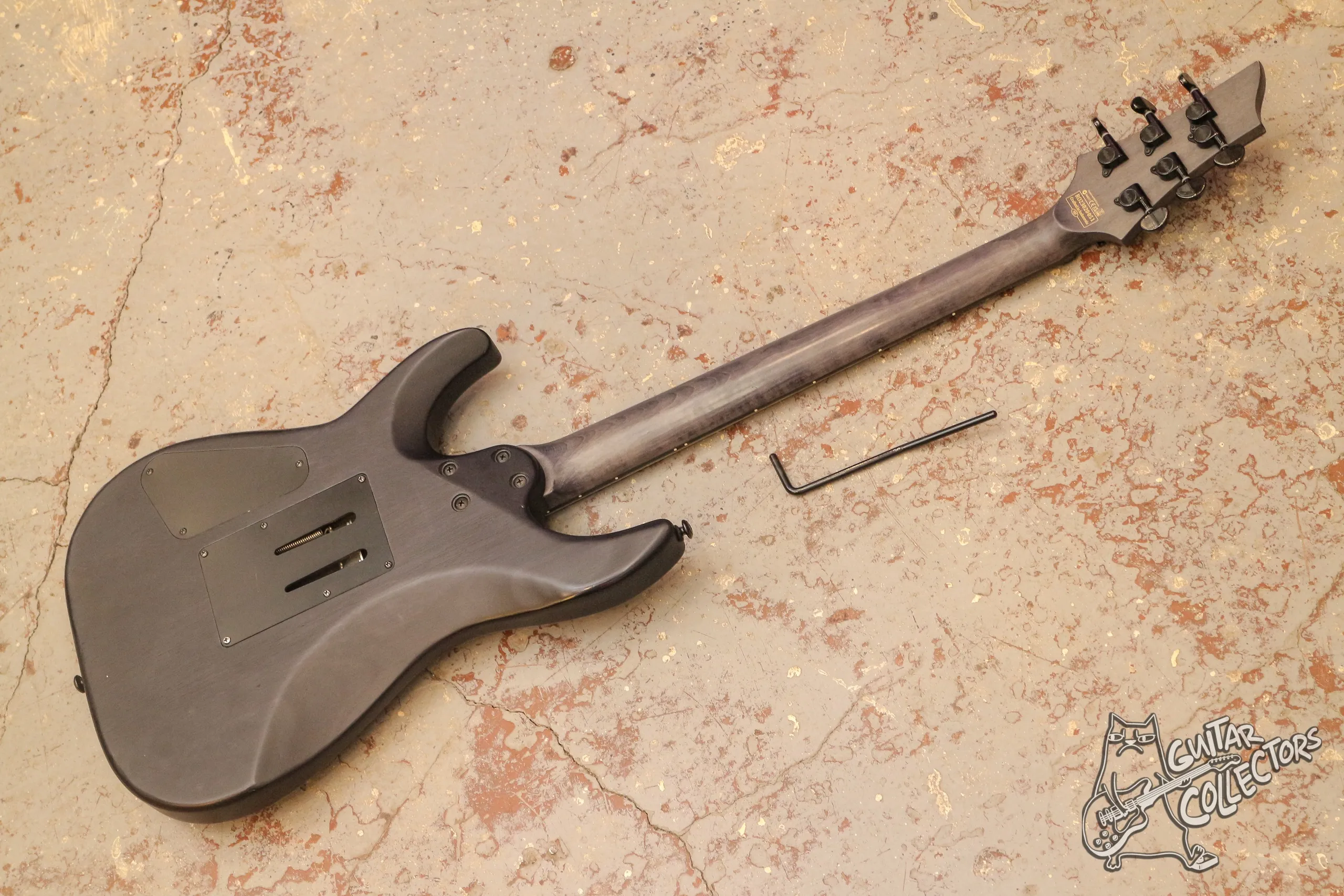 Schecter Omen Elite-6 FR See Thru Blue Burst