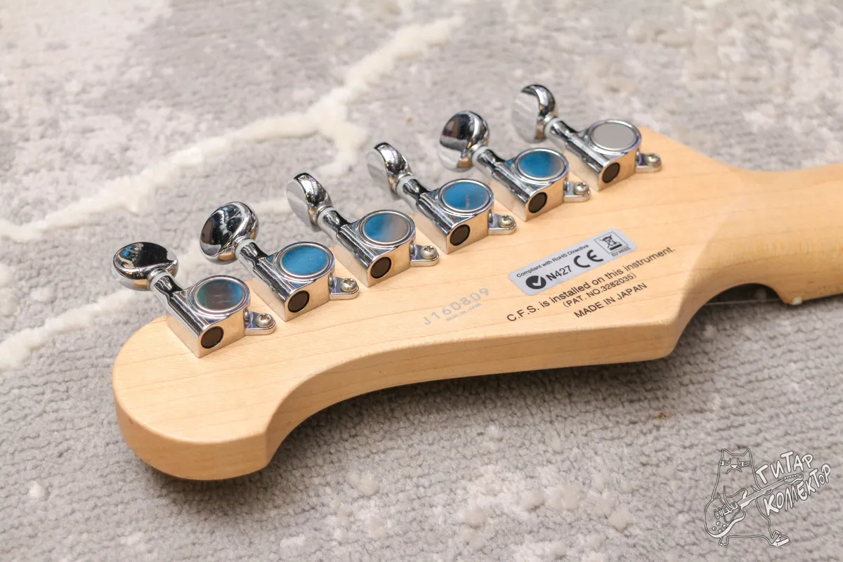 FGN JST-6M J-Classic Stratocaster Black