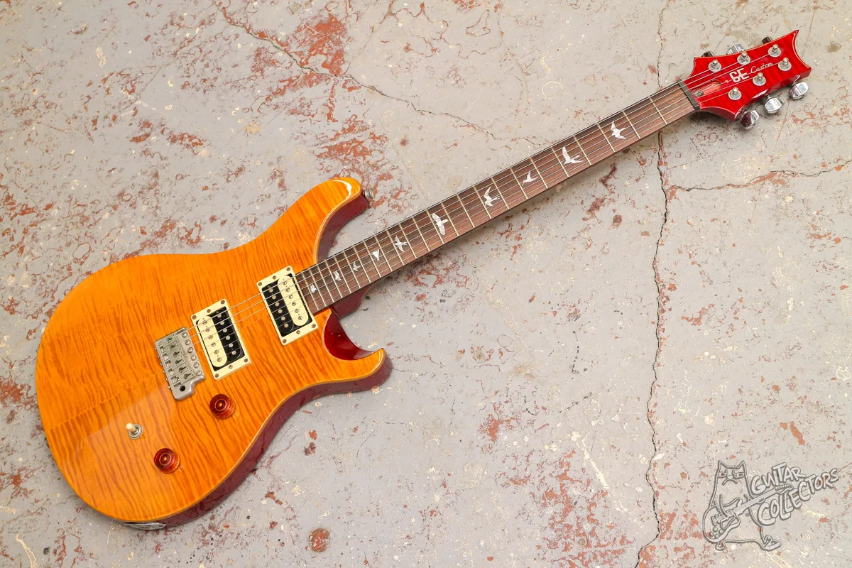 PRS SE Custom 24 Vintage Yellow