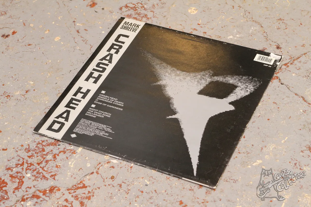 Mark Shreeve – Crash Head LP England 1988 EX/NM