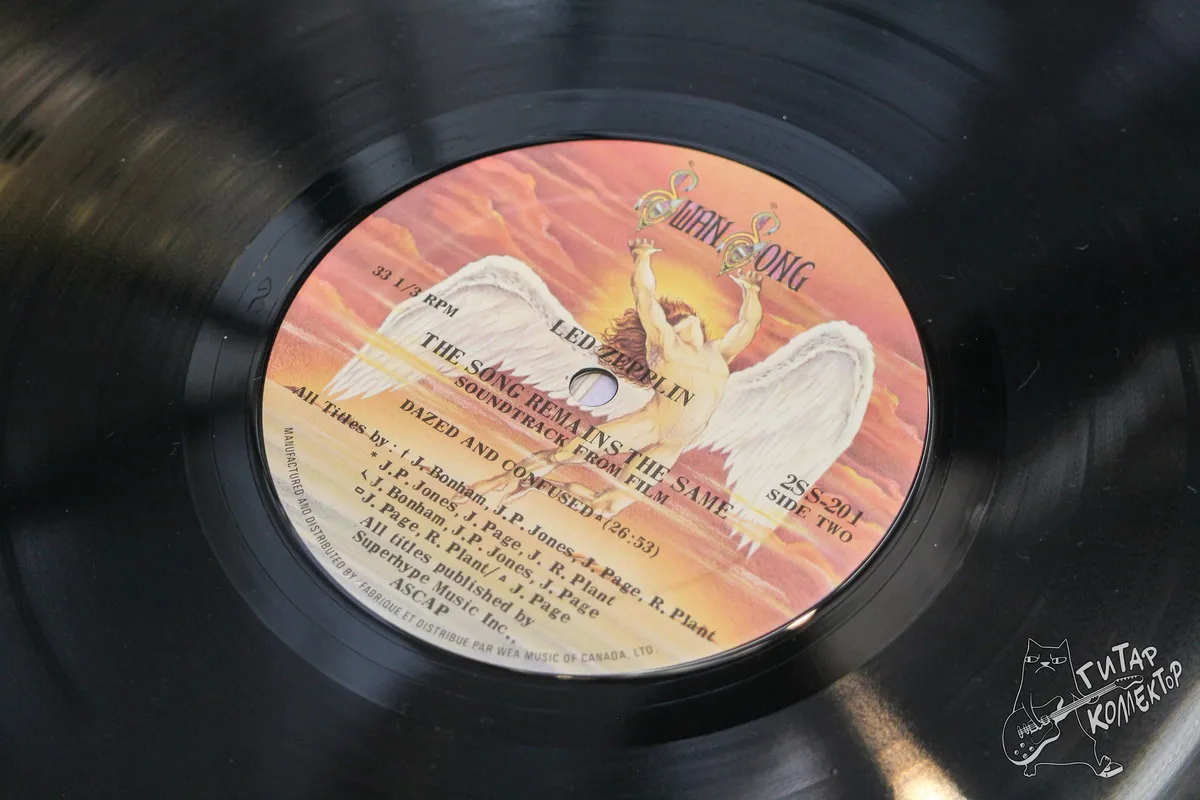 Led Zeppelin – The Song Remains The Same 2xLP Canada 1976 EX/NM