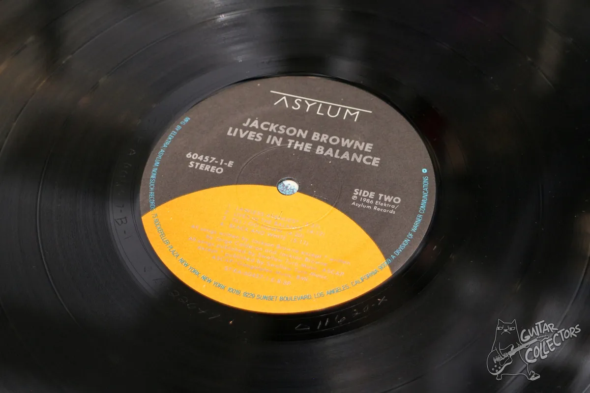 Jackson Browne – Lives In The Balance LP US 1986 EX/NM