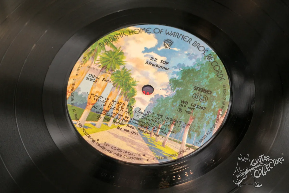 ZZ Top – Afterburner LP Yugoslavia 1986 NM/NM