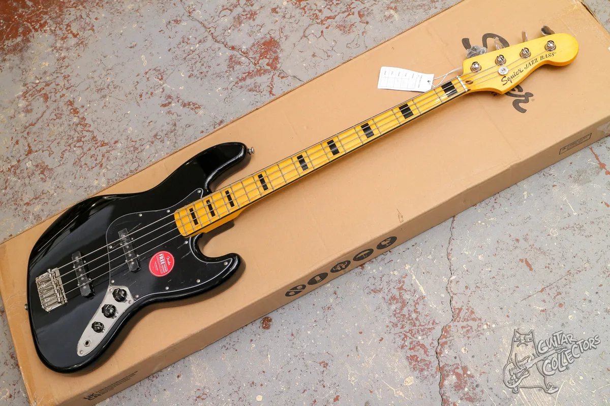 Squier Classic Vibe 70s Jazz Bass MN Black NEW