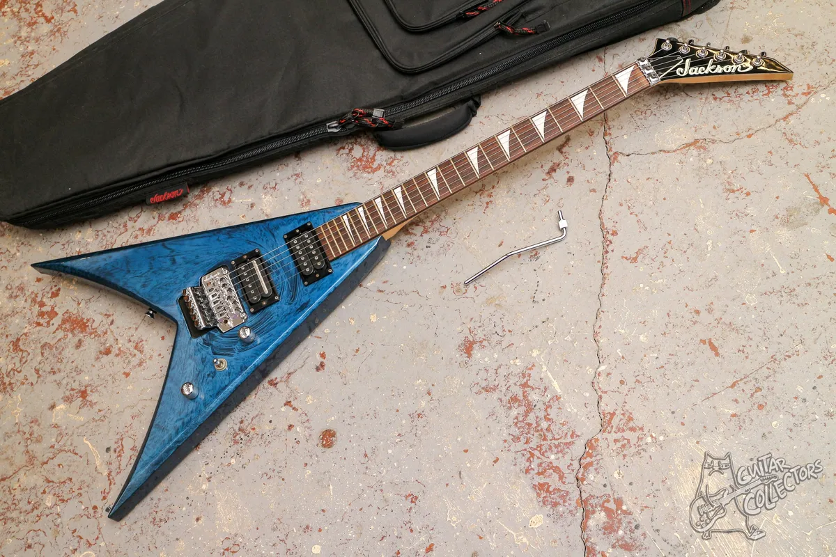 Jackson KVX10 King V Cobalt Blue Swirl