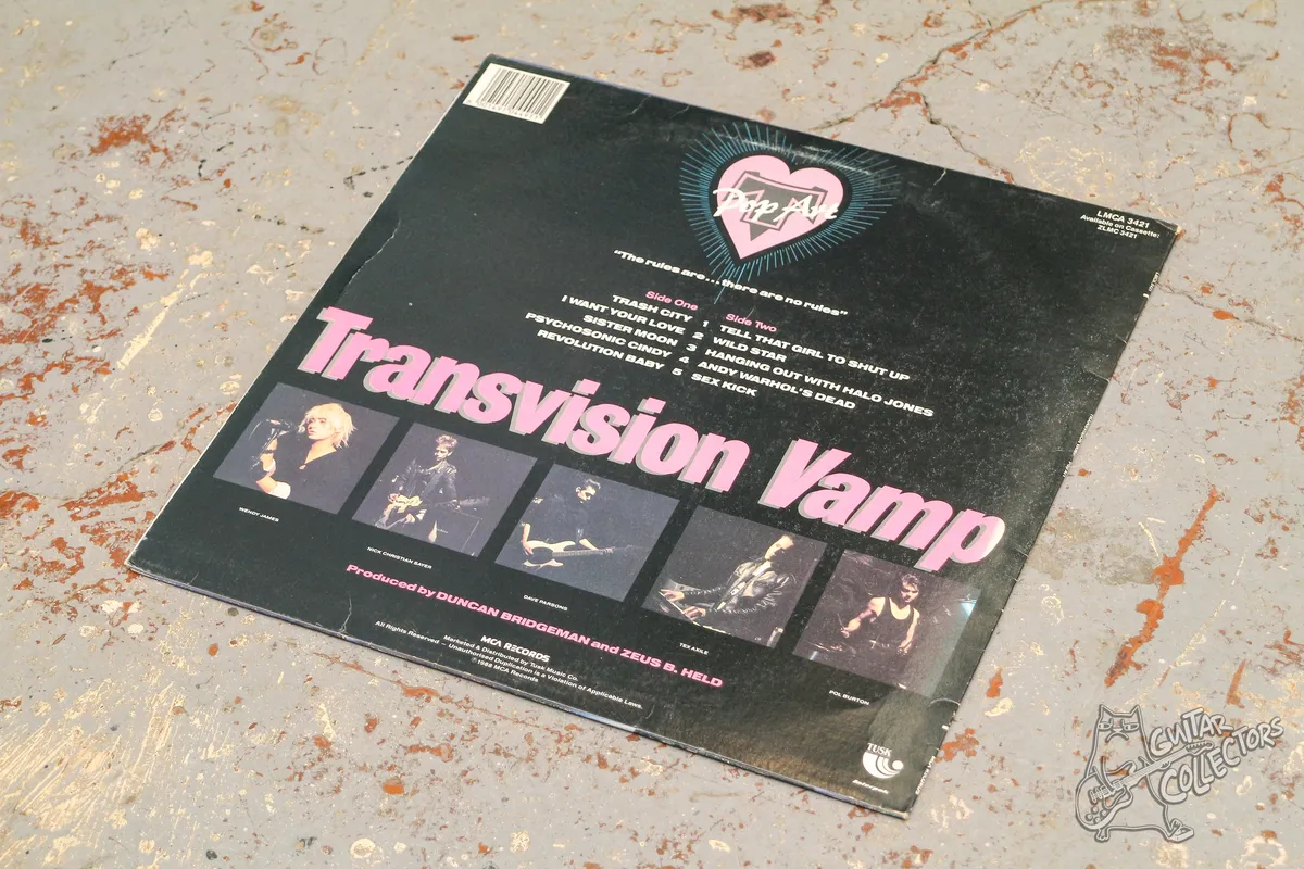 Transvision Vamp – Pop Art LP EU 1988 EX/NM