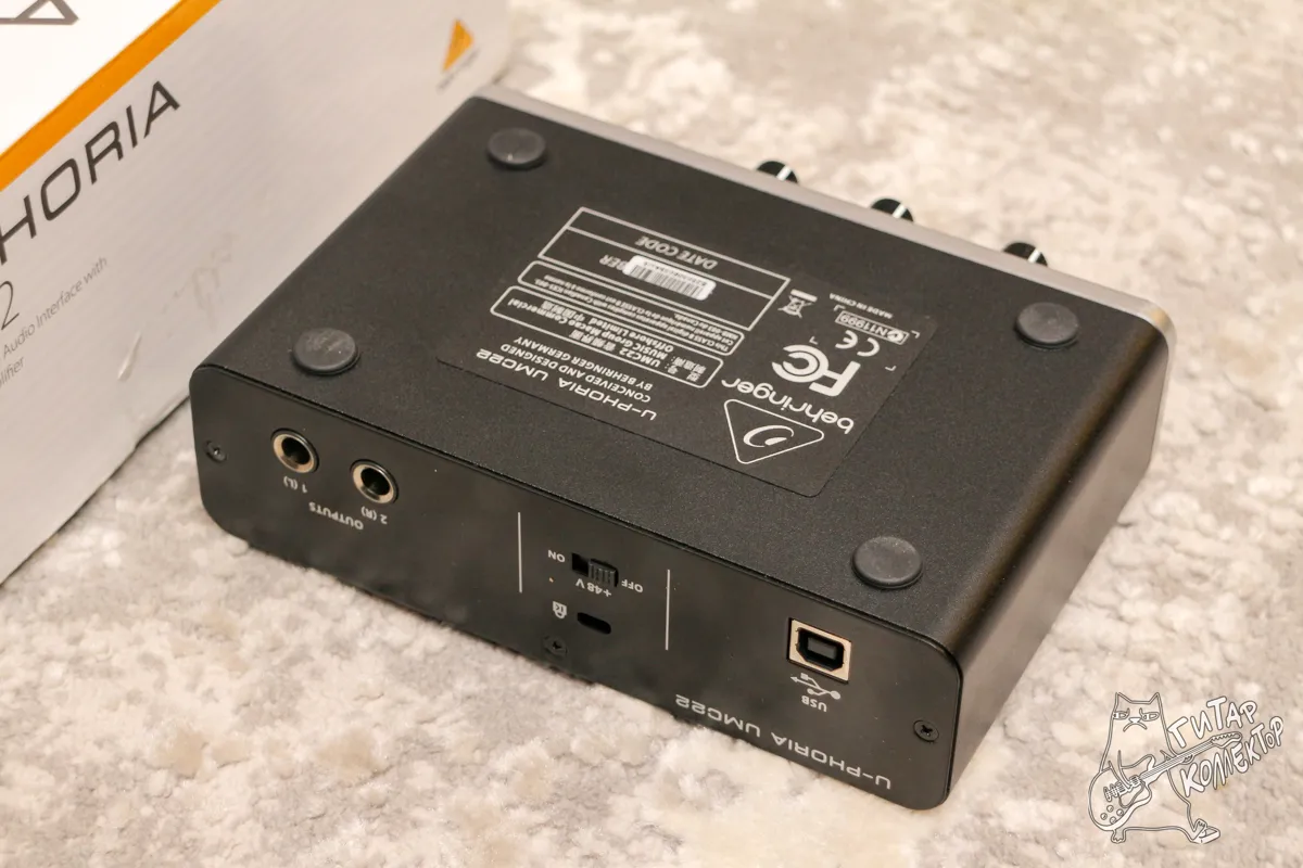 Звуковая карта Behringer U PHORIA UMC 22