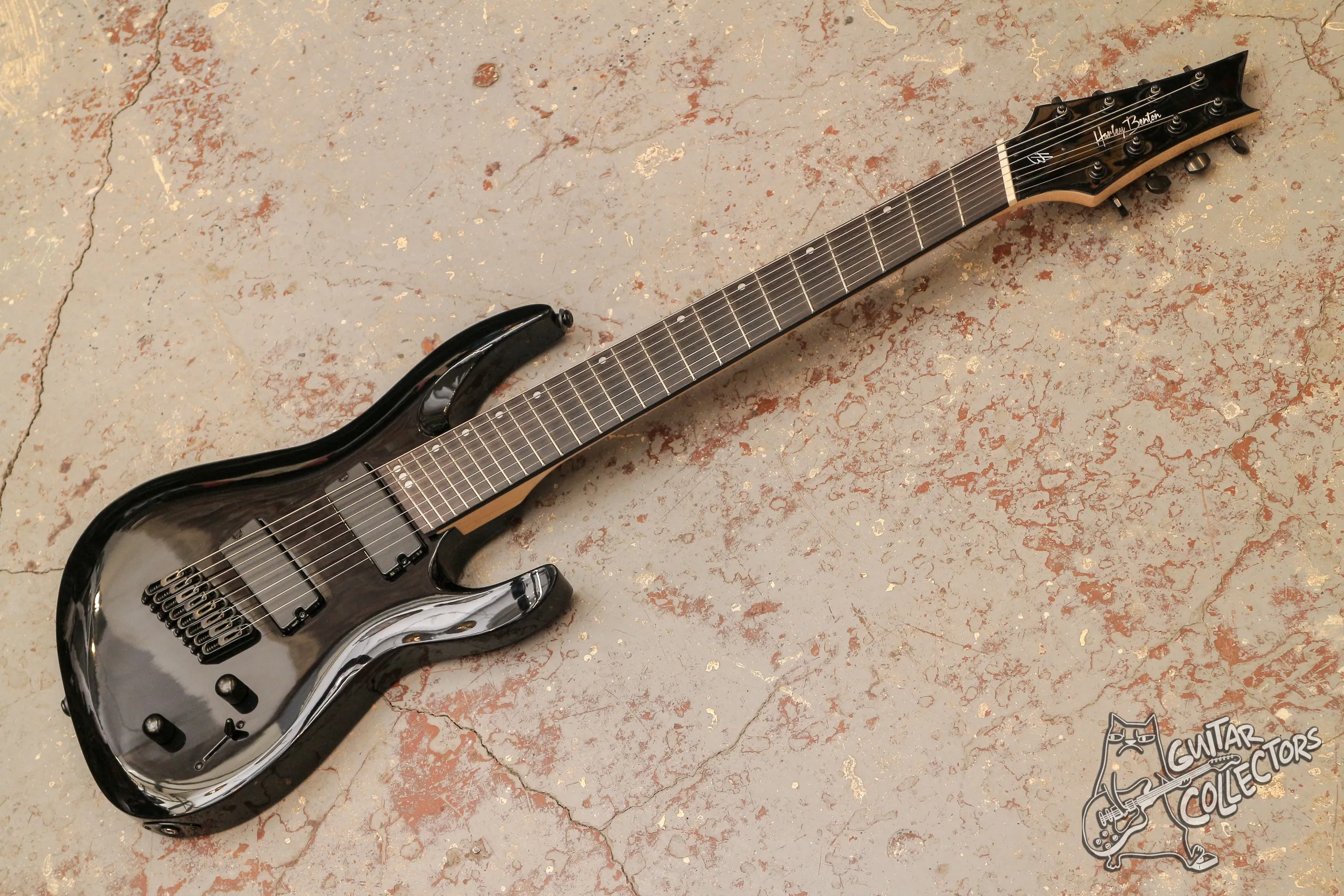 Harley Benton R-458BK Fanfret