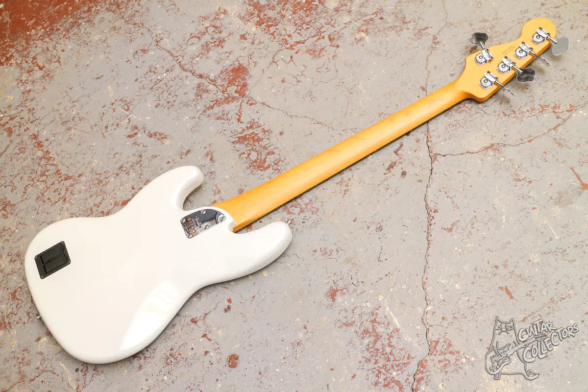 Fender American Ultra Jazz Bass Arctic Pearl