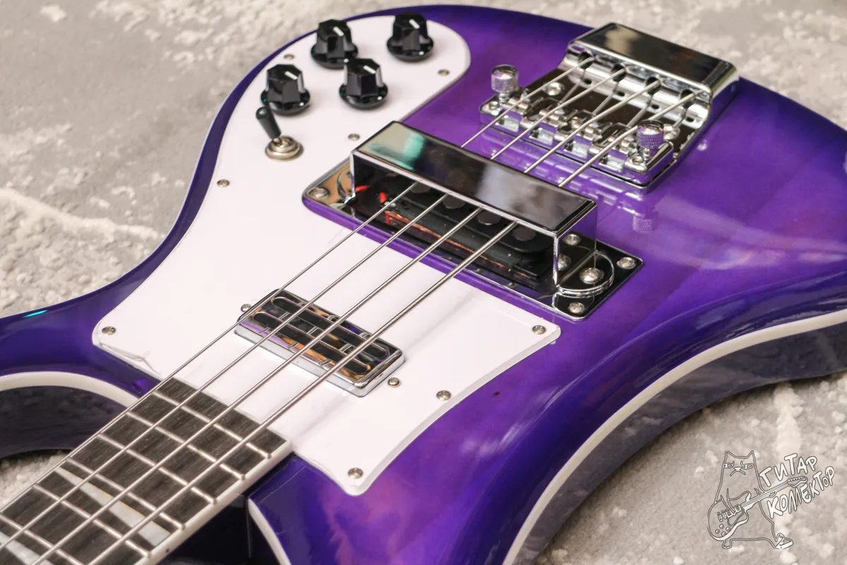 Rickenbacker Model 4003 Purple Bass Copy