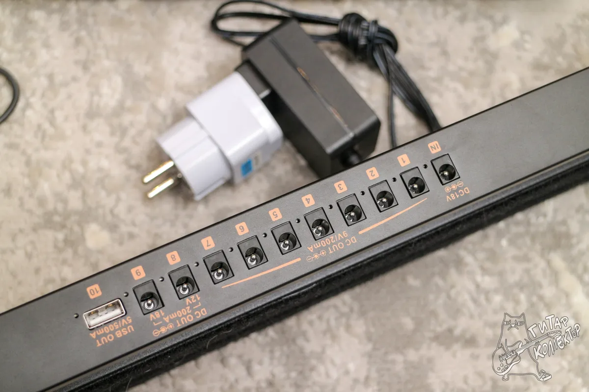 Yuer Pedalboard 48x13 + Power Supply