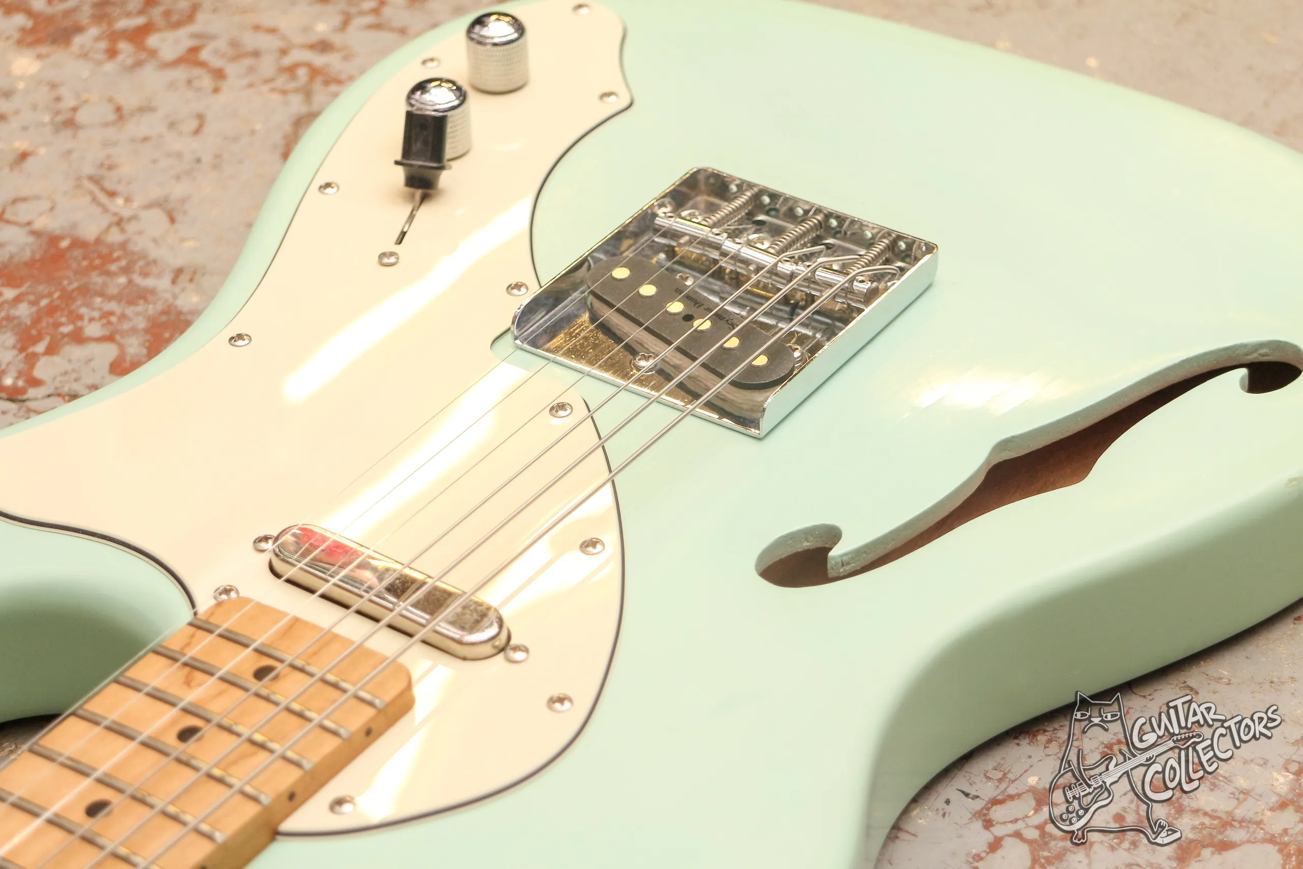 Harley Benton Semi-Hollow Telecaster Partcaster
