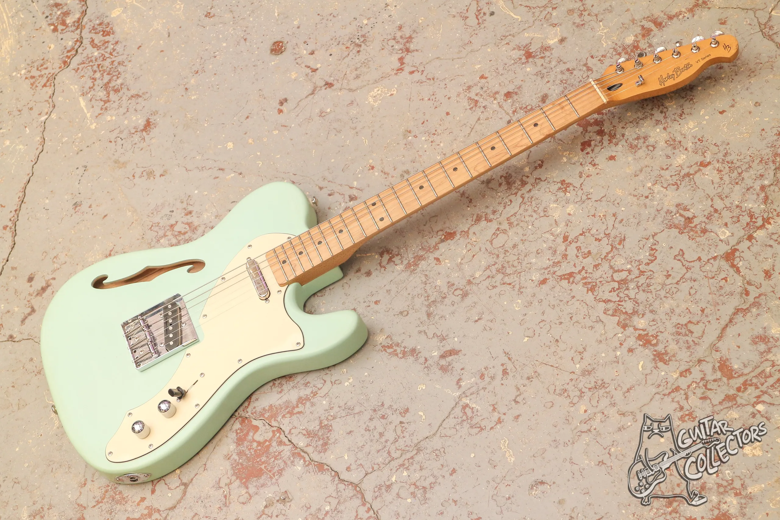 Harley Benton Semi-Hollow Telecaster Partcaster