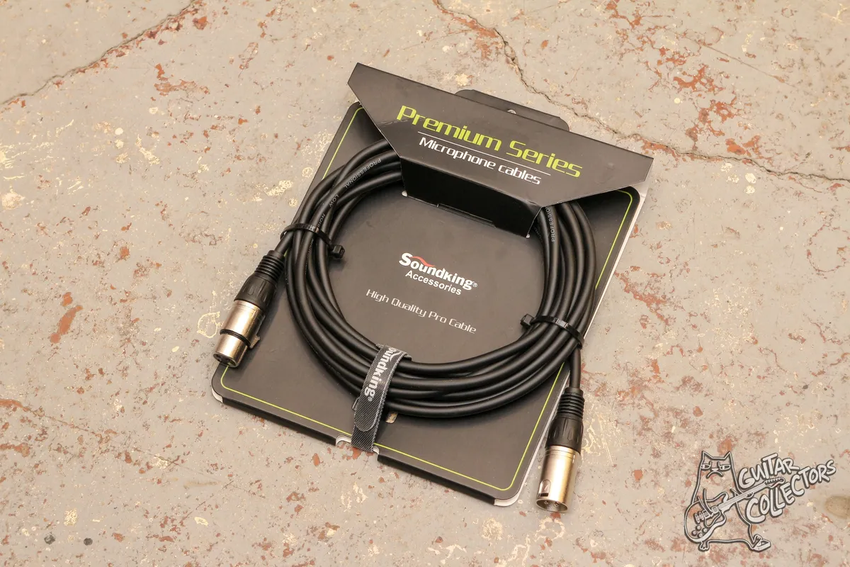 Кабель микрофонный, XLRm-XLRf, 5м, Soundking