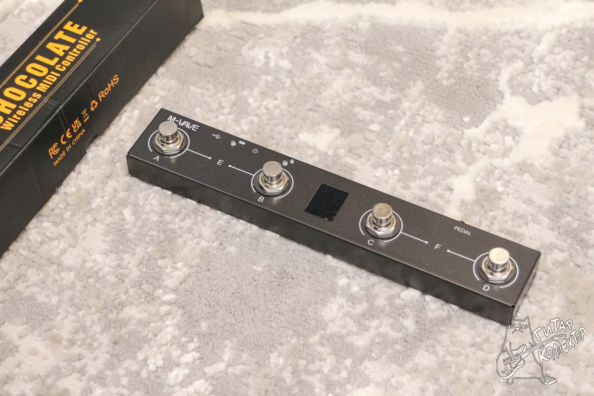 M vave Chocolate Plus MIDI Foot Controller