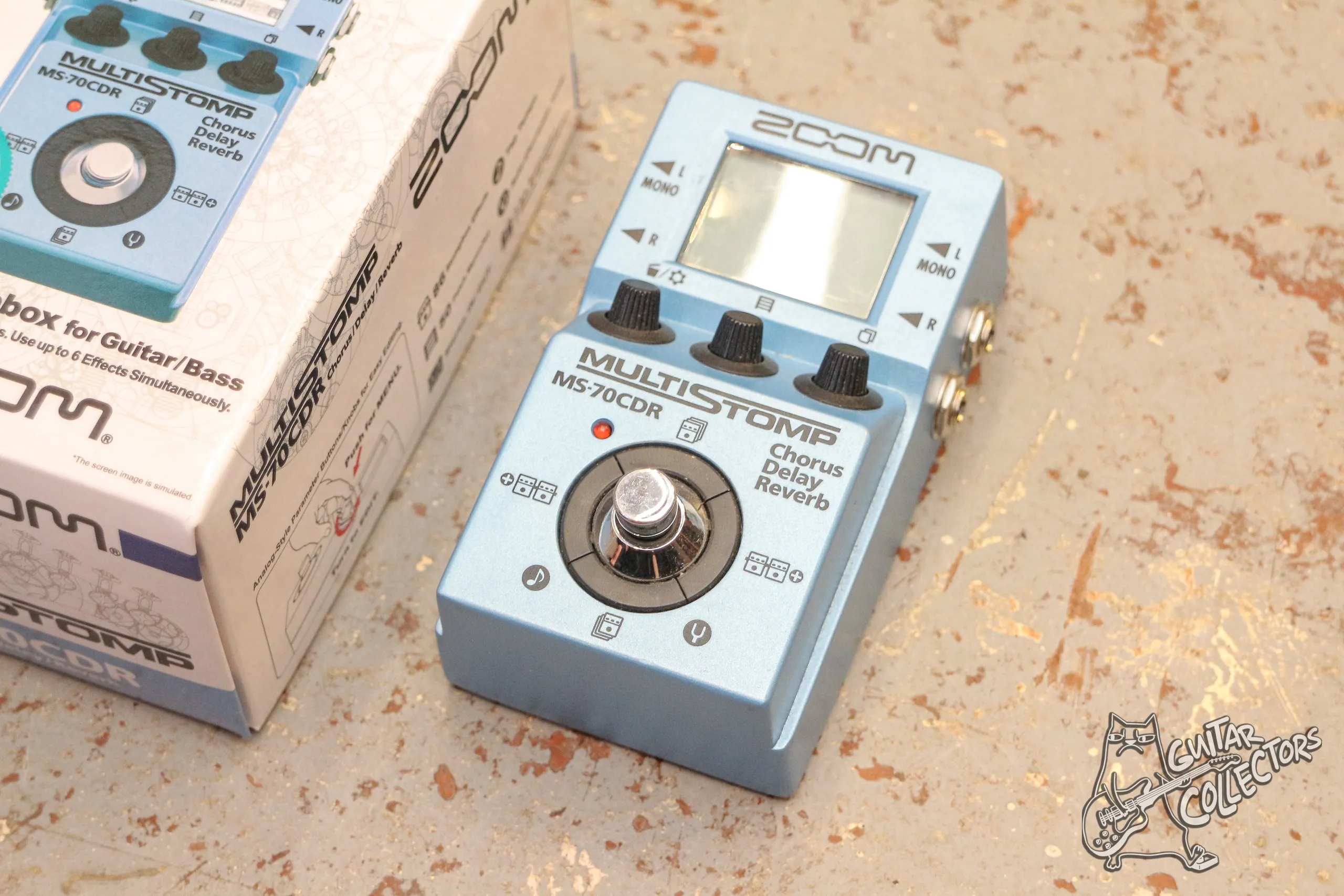 Zoom MS 70CDR MultiStomp Chorus Delay Reverb
