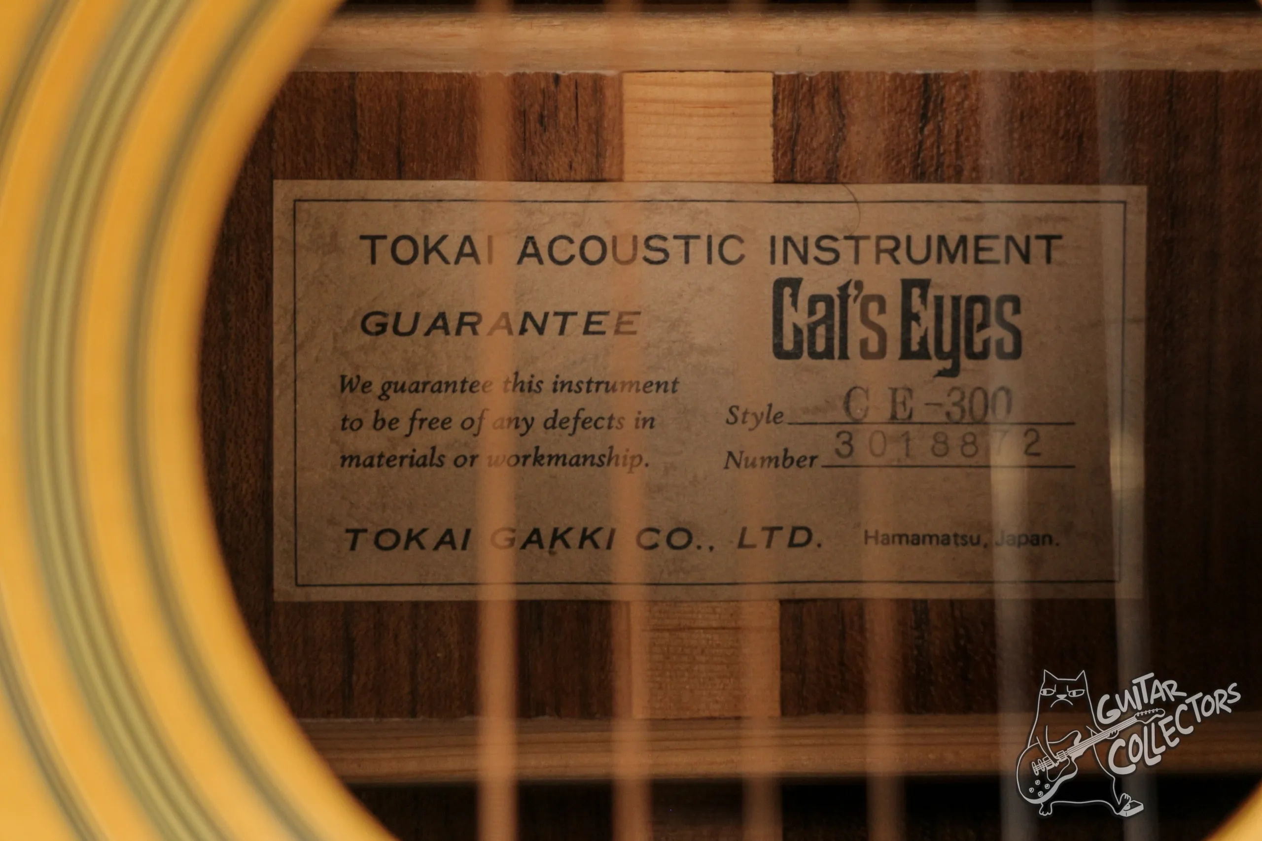 Tokai Cat`s Eyes CE-300 Dreadnought