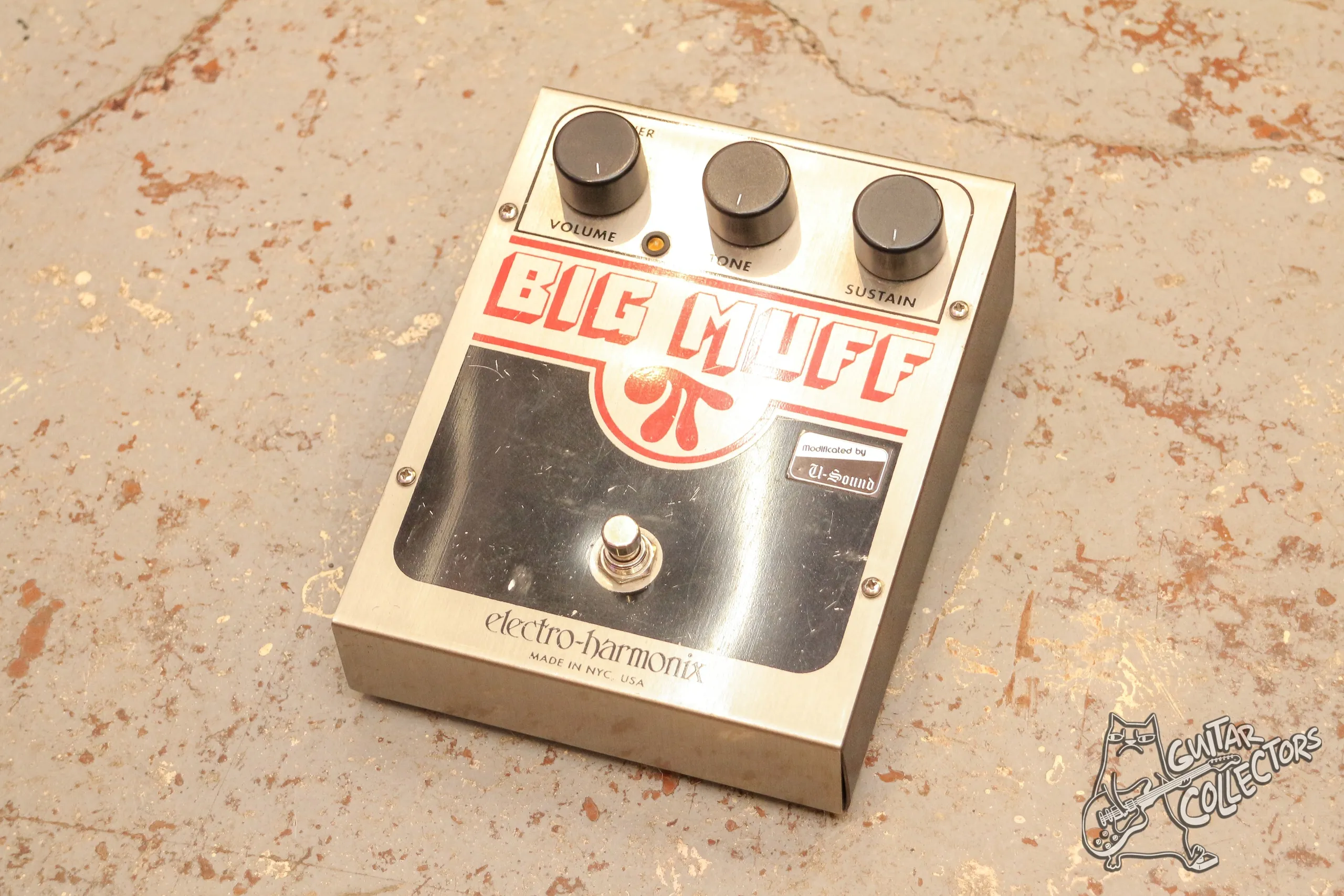 Electro Harmonix Big Muff Pi U0sound Mod