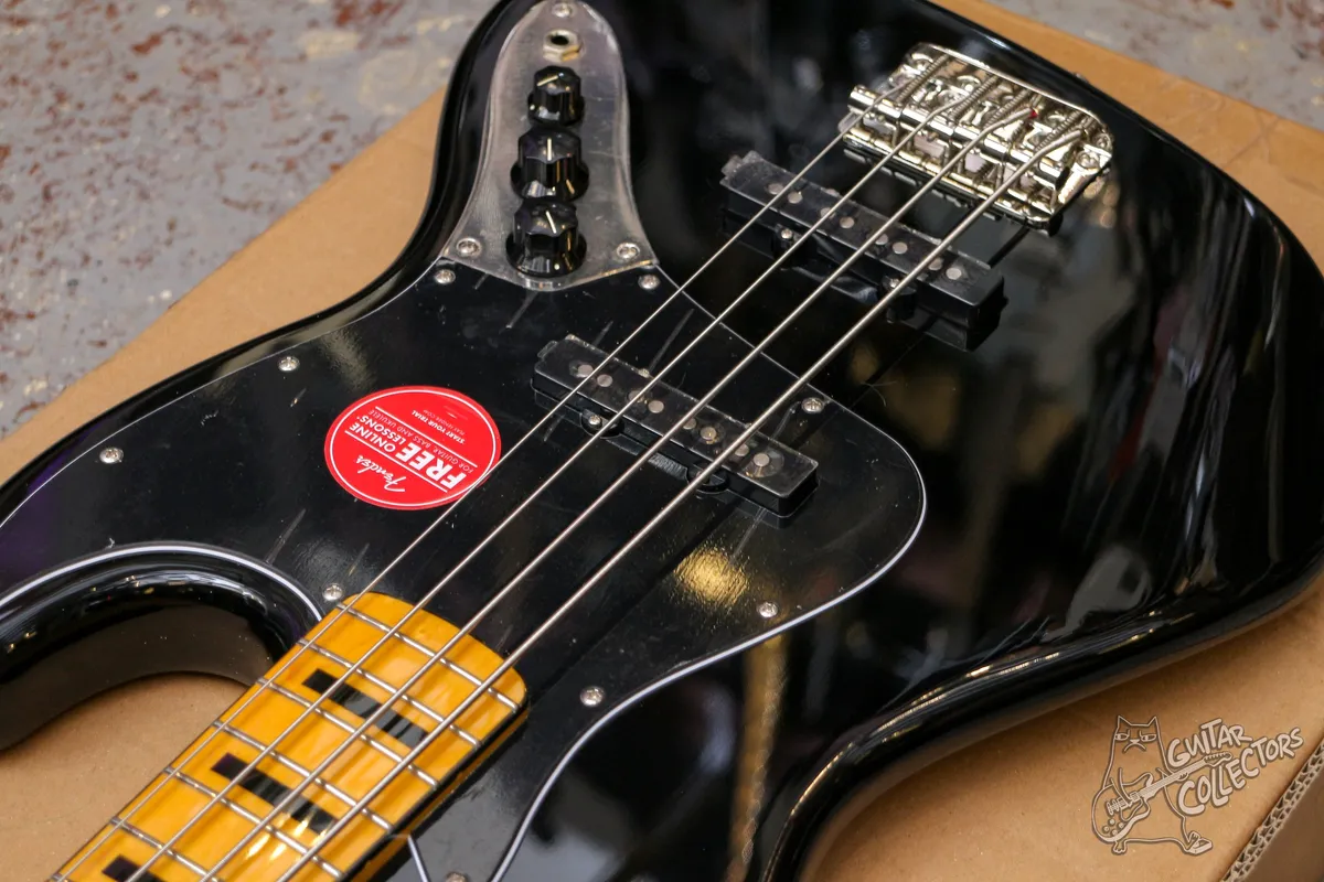 Squier Classic Vibe 70s Jazz Bass MN Black NEW