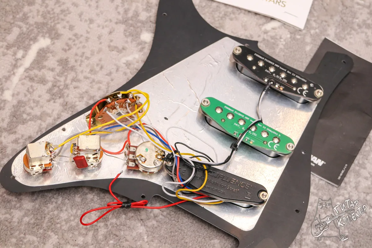 Fishman Fluence Strat PRF STR BPG SSS Set