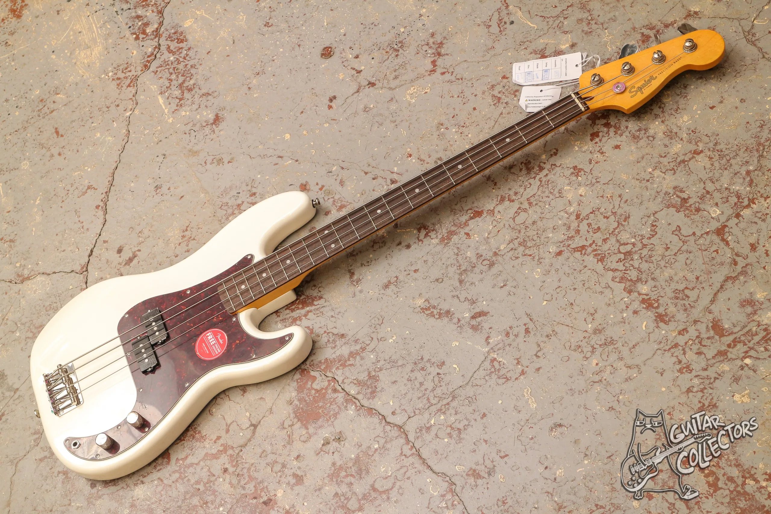 Squier Classic Vibe '60s Precision Bass LRL Olympic White NEW