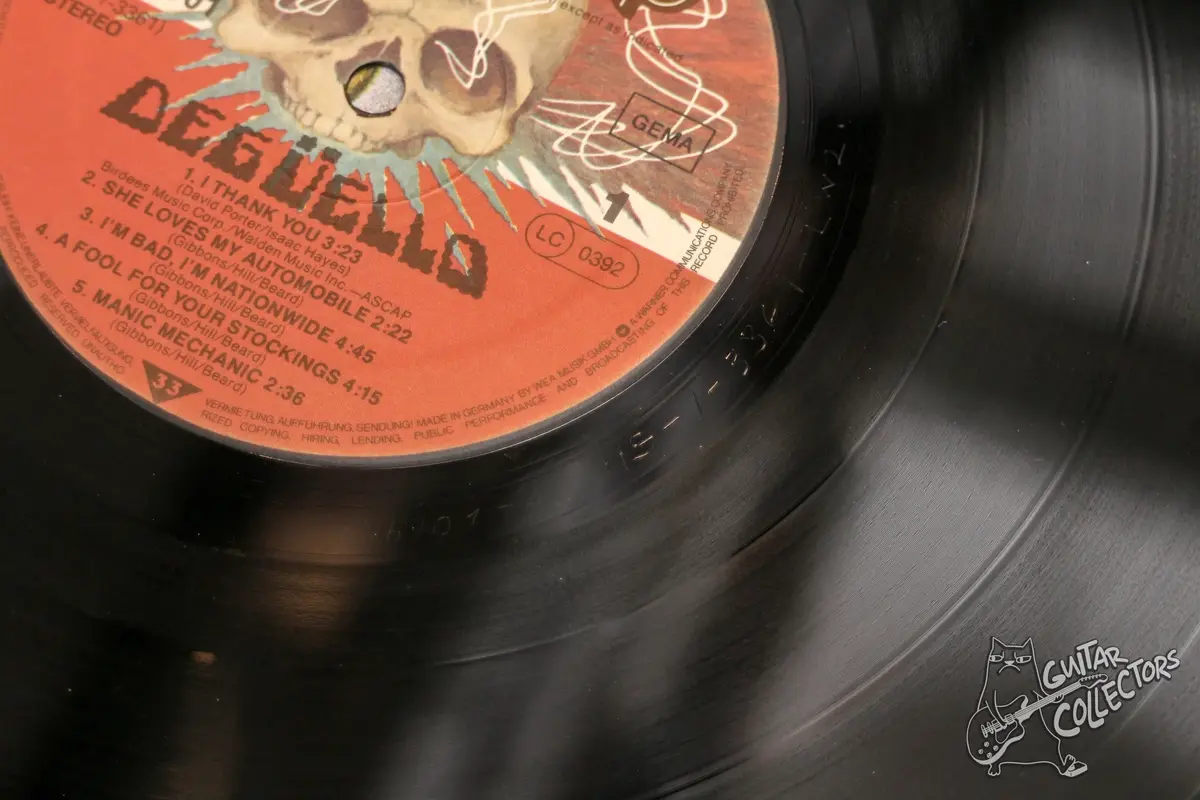 ZZ Top – Degüello LP Netherlands 1979 EX/NM