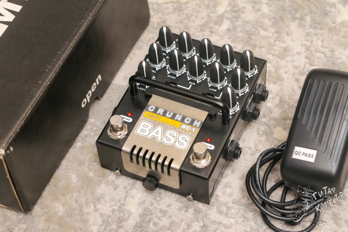 AMT Bass Crunch BC 1 Bass Guitar Preamp