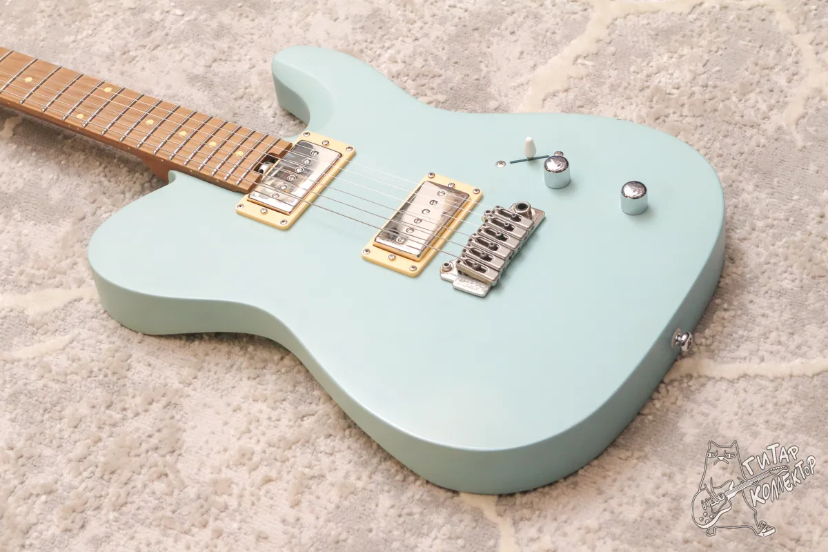 Harley Benton Fusion-T HH Telecaster Daphne Blue Satin