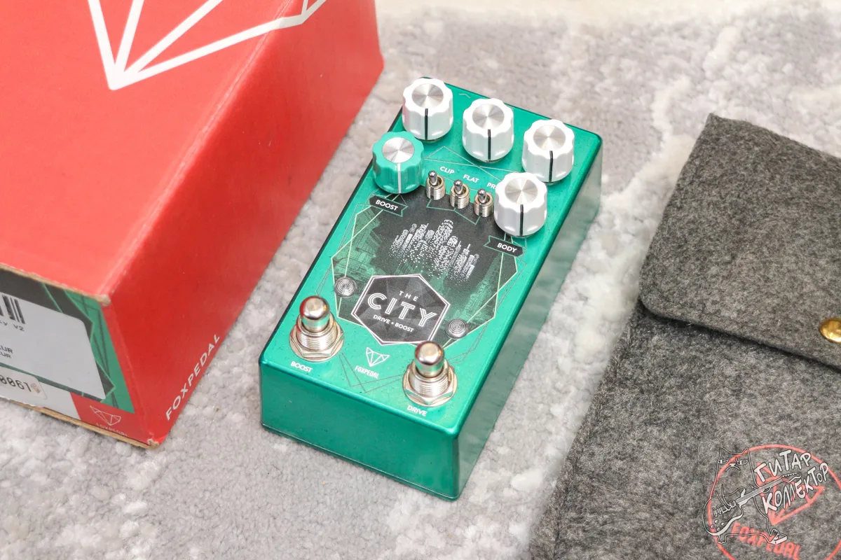 Foxpedal The City V2 Overdrive Boost