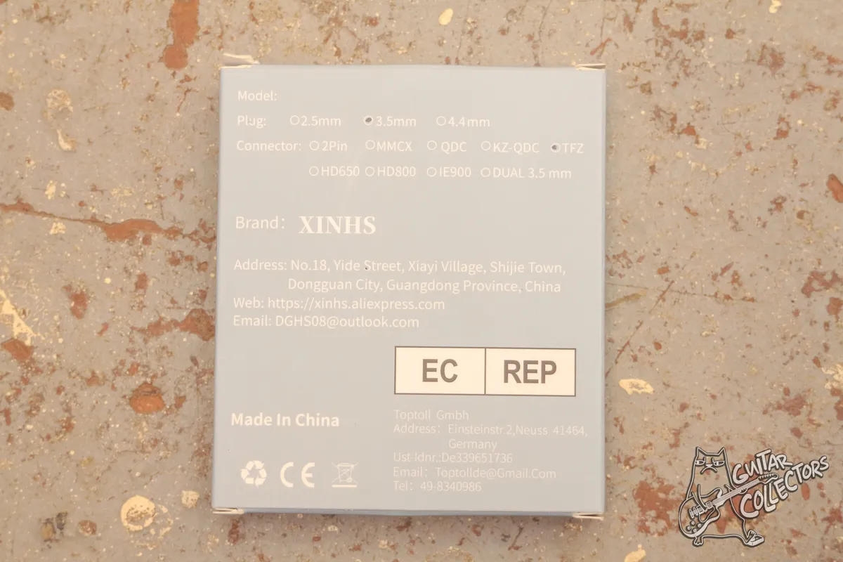 XINHS Посеребренный кабель для наушников TFZ Новый