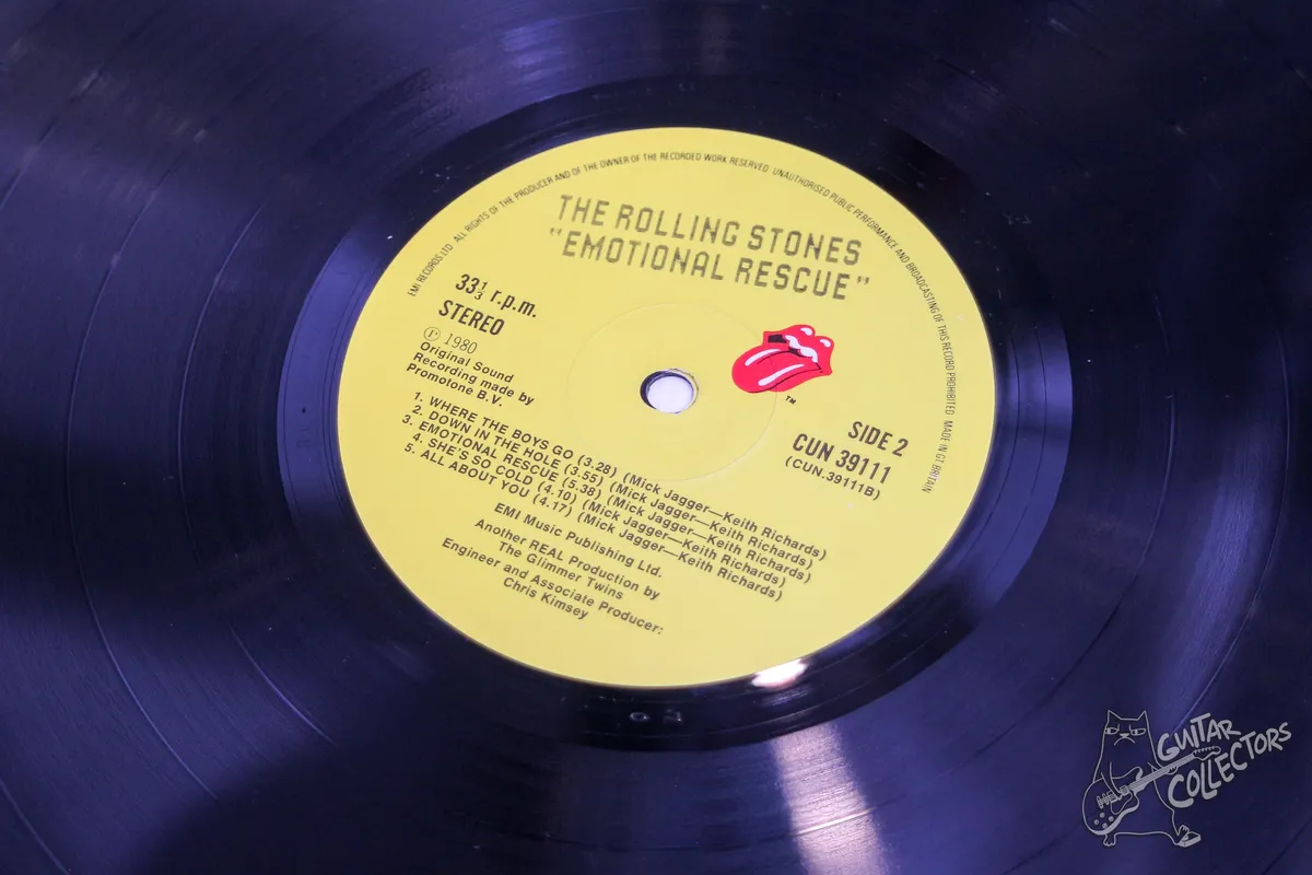 The Rolling Stones – Emotional Rescue LP UK 1980 EX/NM