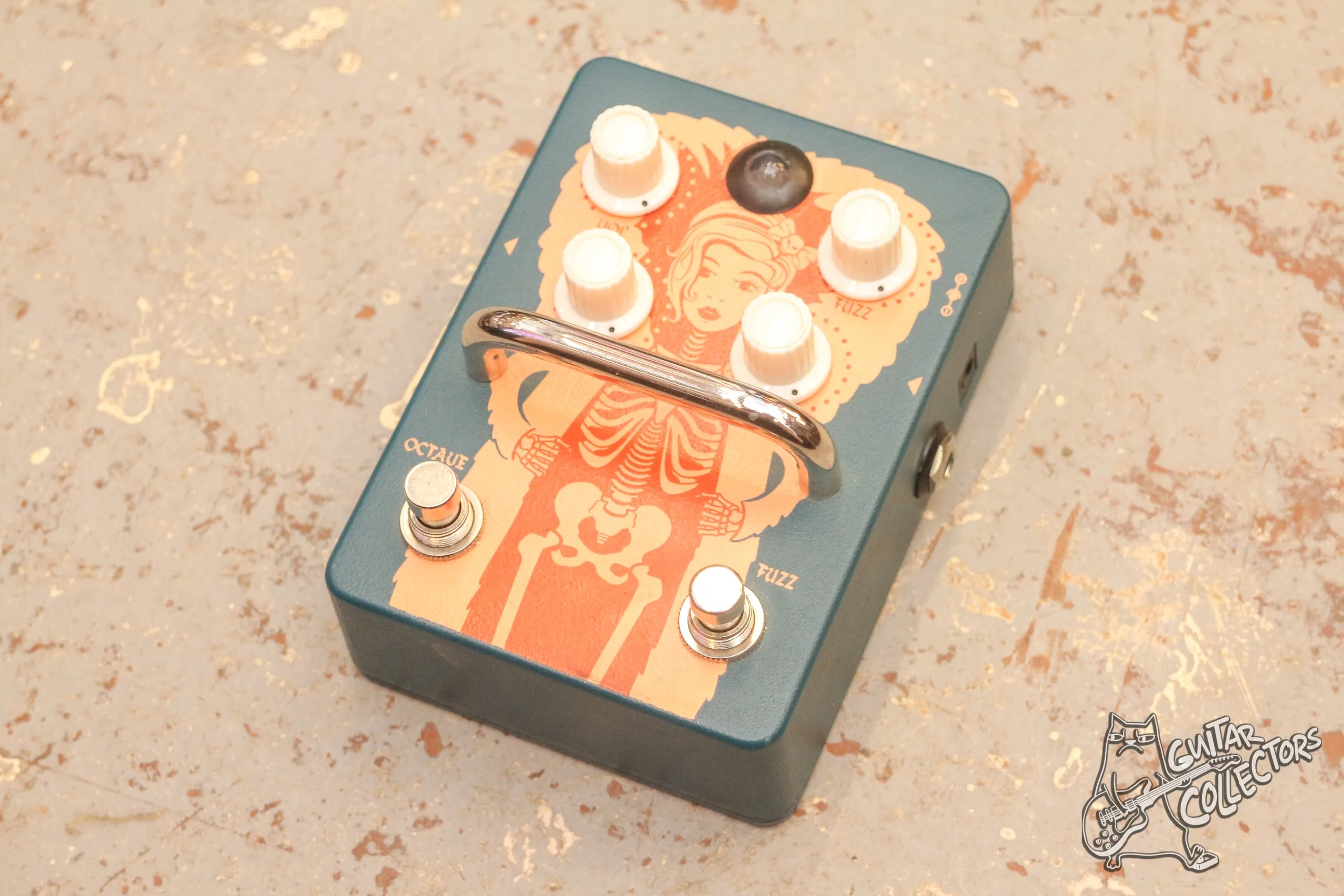 Orange Fur Coat Octave Fuzz