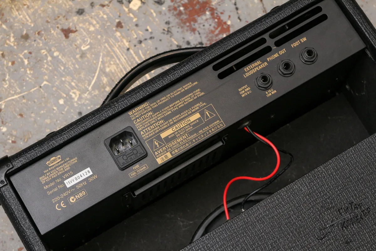 VOX VR 15 Valve Reactor Guitar Combo