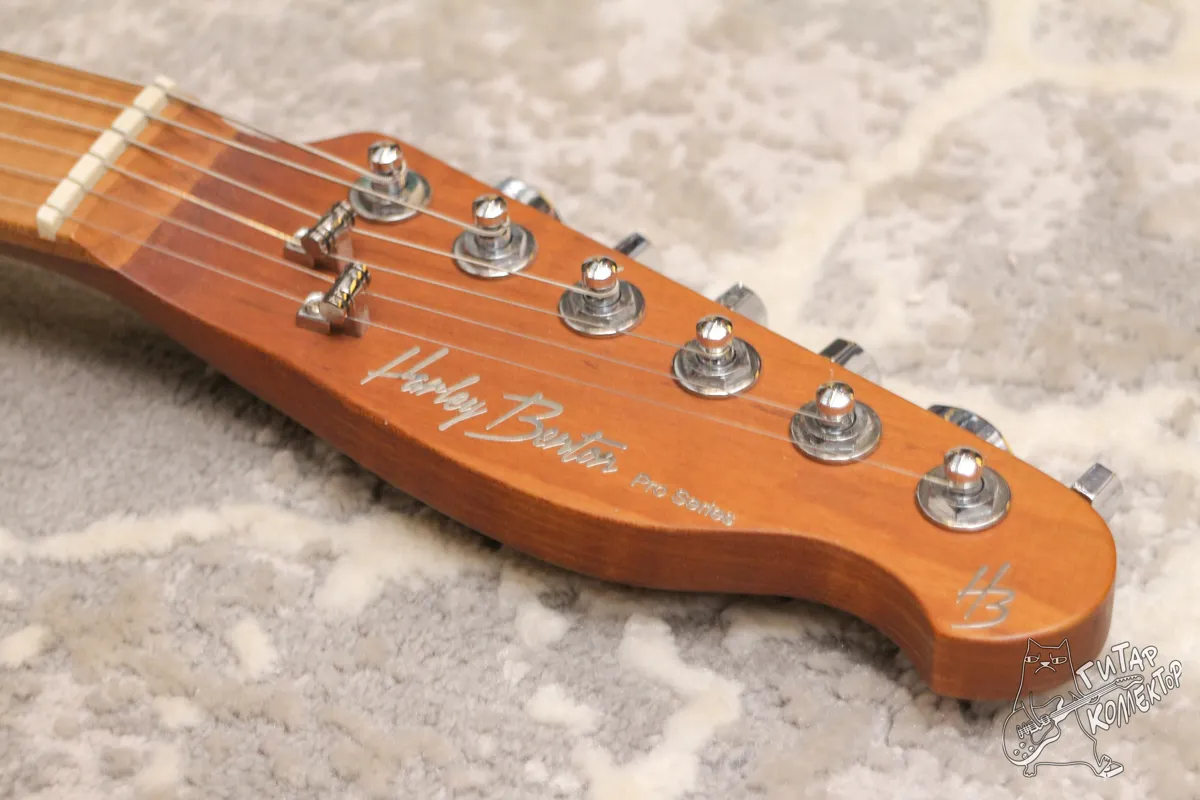 Harley Benton Fusion-T HH Telecaster Daphne Blue Satin
