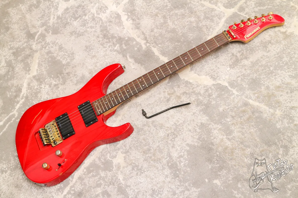 Fernandes FR-75 See-Through Red