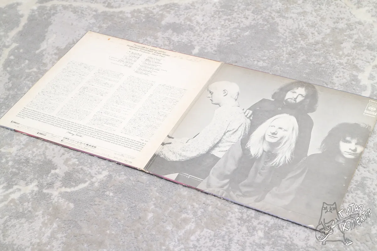 Johnny Winter – Second Winter LP Japan 1969 GD/EX