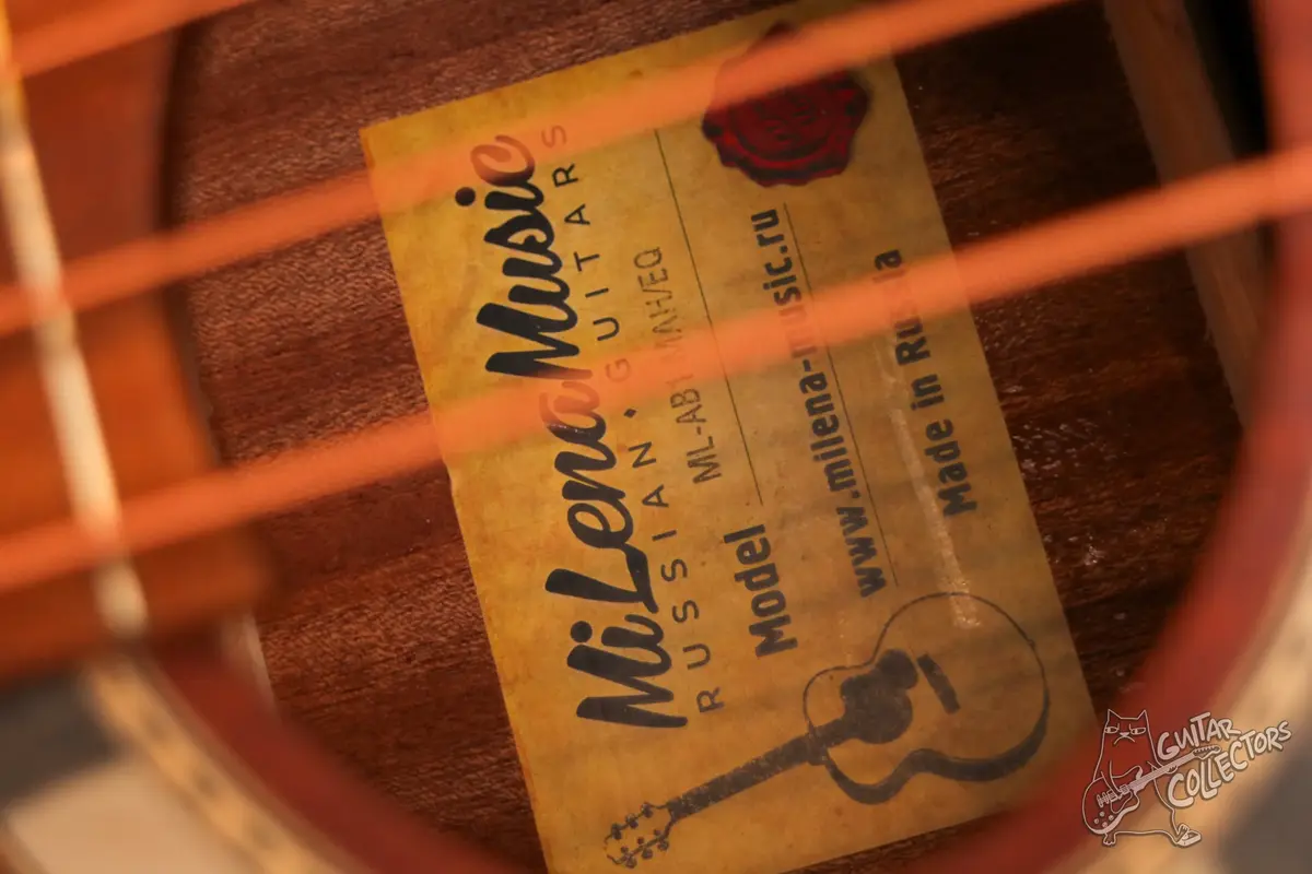 MiLena Music ML-AB1 MAH/EQ Acoustic Bass